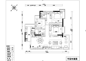 广州130㎡新中式：传统与现代的完美融合装修图大全