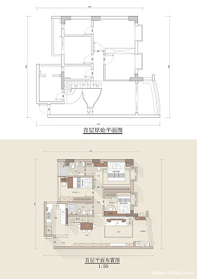 138㎡现代简约旧改广州白云岭南新世界装修图大全